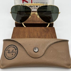 Vintage Ray Ban B&L 1/30 10k GO G15 Outdoorsman VS 58 mm afbeelding 8