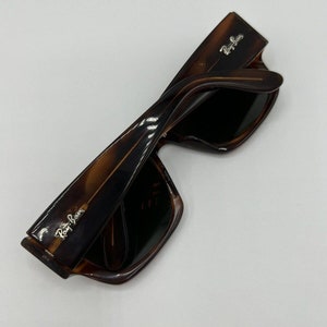 Vintage B&L Ray Ban Bausch Lomb G15 Gray Wayfarer Nomad Tortoise W0622 image 9