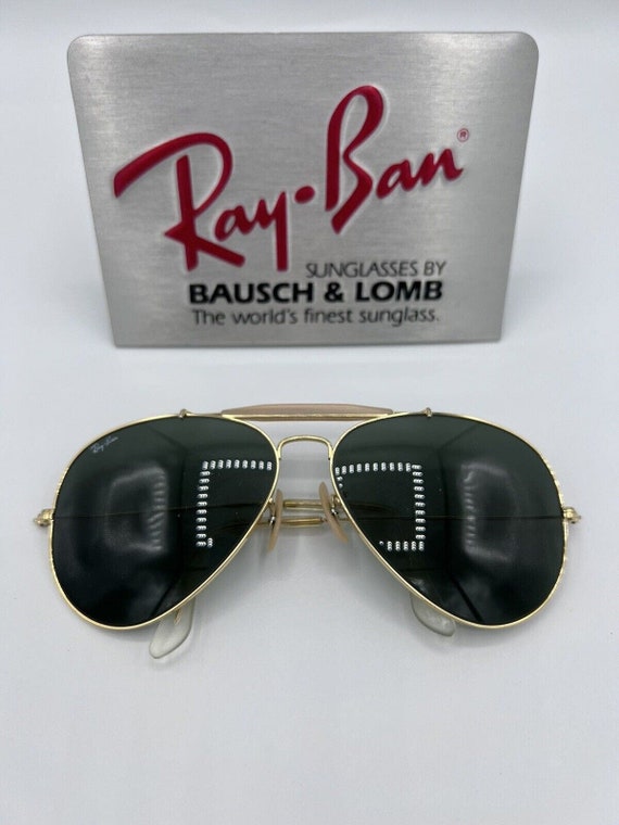 1980's 62MM Vintage B&L Ray Ban L2112 GEP G15 Outd