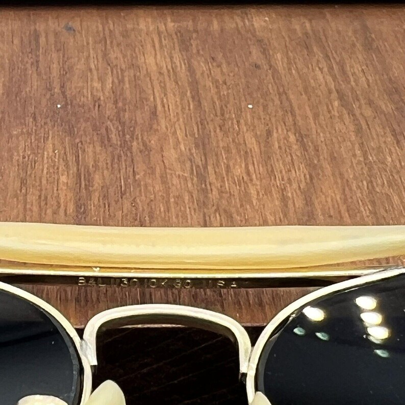 Vintage Ray Ban B&L 1/30 10k GO G15 Outdoorsman VS 58 mm afbeelding 9