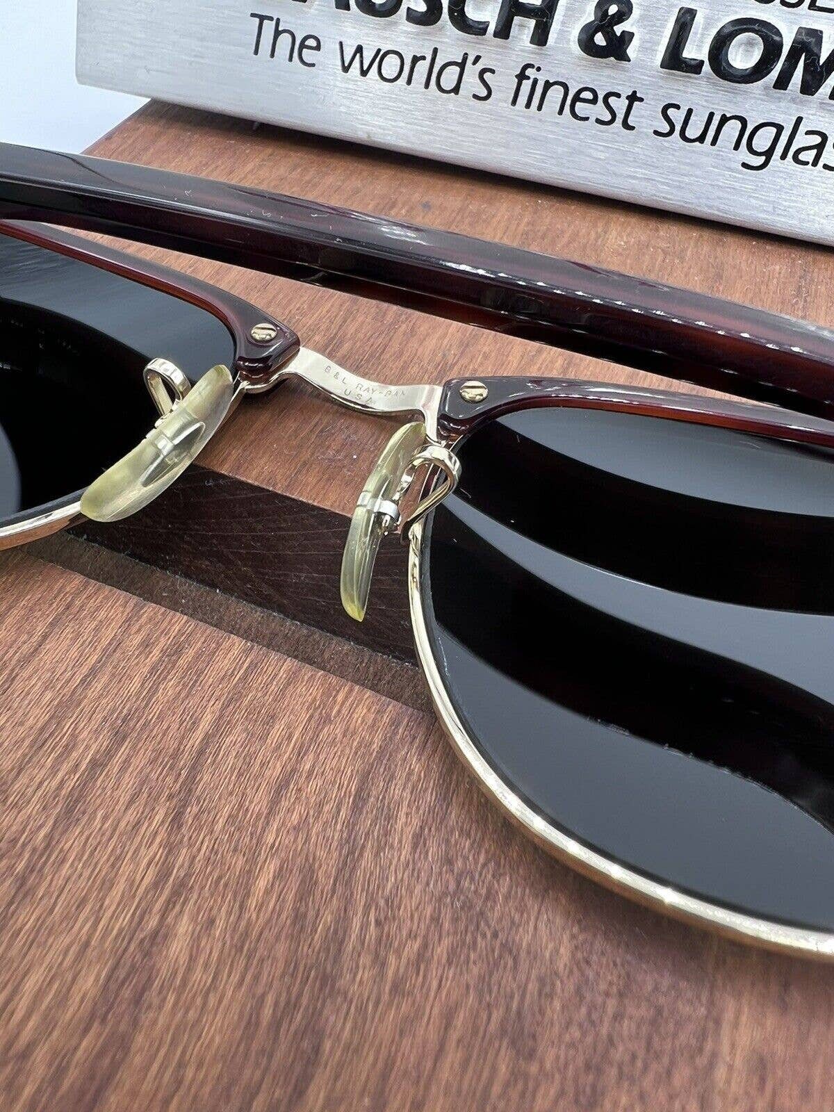 【良品】【レイバン】サングラス B&L USA W1116 クラブマスター Ray-Ban(レイバン) / CLUBMASTER/クラブマスター/B&L社製