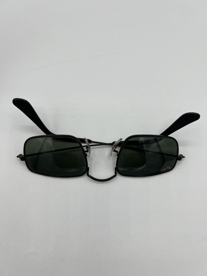 Vintage Ray Ban BL Classic Collection IV 45mm G15 Black Sunglasses NEW image 10