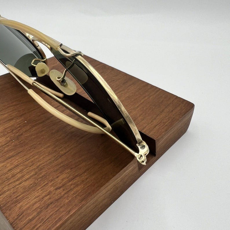 Vintage Ray Ban B&L 1/30 10k GO G15 Outdoorsman VS 58 mm afbeelding 7