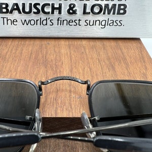 Vintage Ray Ban BL Classic Collection IV 45mm G15 Black Sunglasses NEW image 7