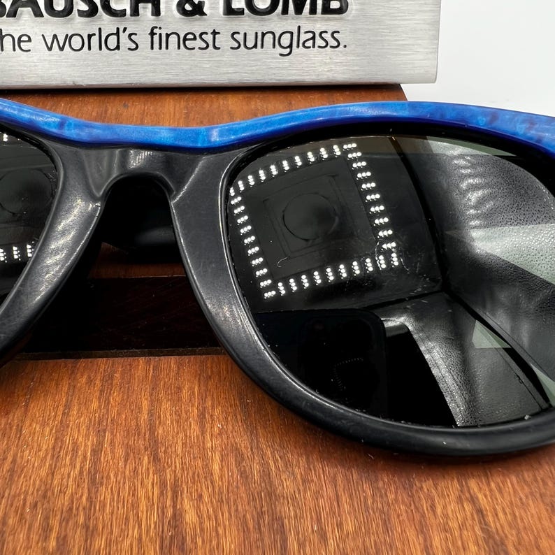 VINTAGE B&L Ray Ban L1723 Blue Street Neat Wayfarer 5022-zonnebril afbeelding 5
