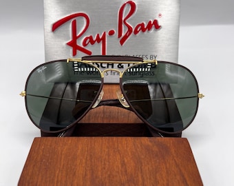 Vintage Ray Ban B&L Classic G15 Aviator USA 58mm Sunglasses NOS