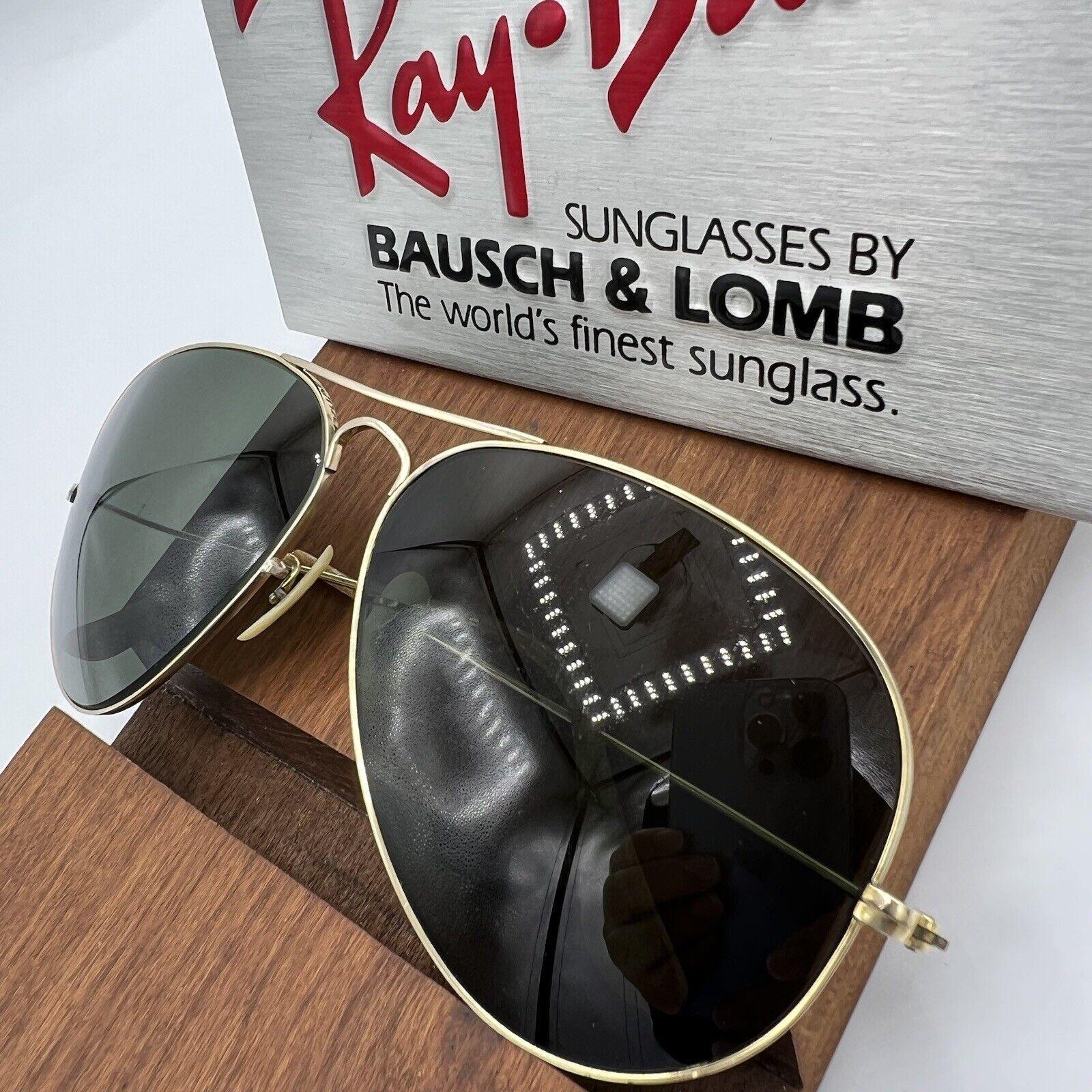 Vintage Ray Ban B&L 1960's 1/20 10k GF 62mm Aviator USA - Etsy Vintage Ray Ban B&L 1960's 1/20 10k GF 62mm Aviator USA - Etsy