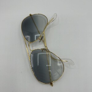 Vintage Ray Ban B&L Aviator Gray UltraGradient Okulary przeciwsłoneczne 58 mm NOS zdjęcie 9