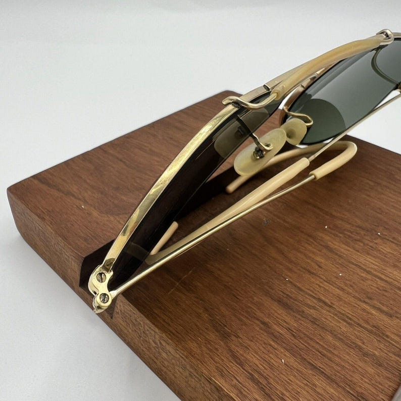 Vintage Ray Ban B&L 1/30 10k GO G15 Outdoorsman VS 58 mm afbeelding 5