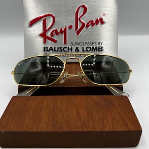 Vintage Ray-Ban B&L W1959 Fugitives Modified Aviator Sunglasses USA 61mm