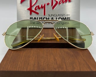 Vintage B&L Ray Ban Bausch and Lomb 1/10 12k GF 58mm RB3