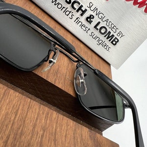 Vintage Ray Ban BL Classic Collection IV 45mm G15 Black Sunglasses NEW image 9
