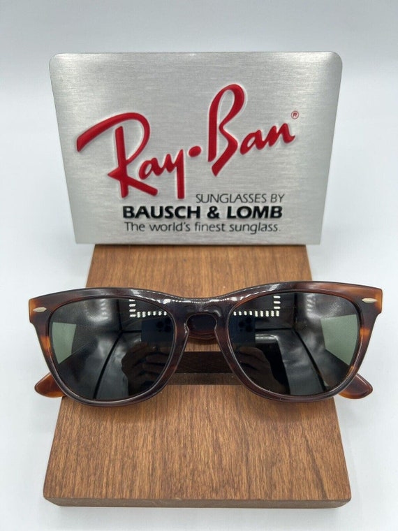 VINTAGE B&L Ray Ban Tortoise G15 UV Laramie Wayfarer 