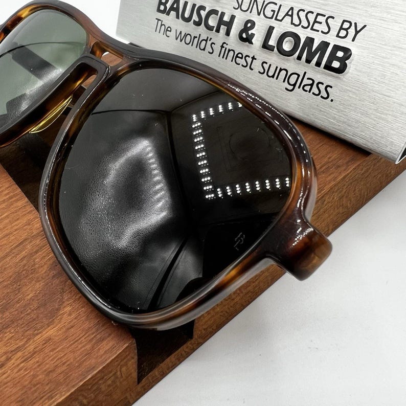 Gafas de sol Ray-Ban G15 UV Tortoise Stateside Traditionals, circa 1960 imagen 6