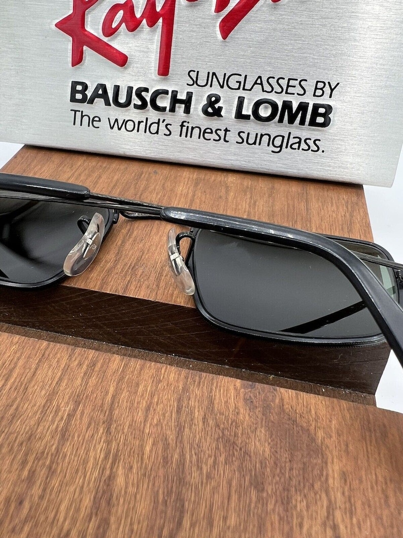 Vintage Ray Ban BL Classic Collection IV 45mm G15 Black Sunglasses NEW image 8