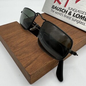 Vintage Ray Ban BL Classic Collection IV 45mm G15 Black Sunglasses NEW image 4