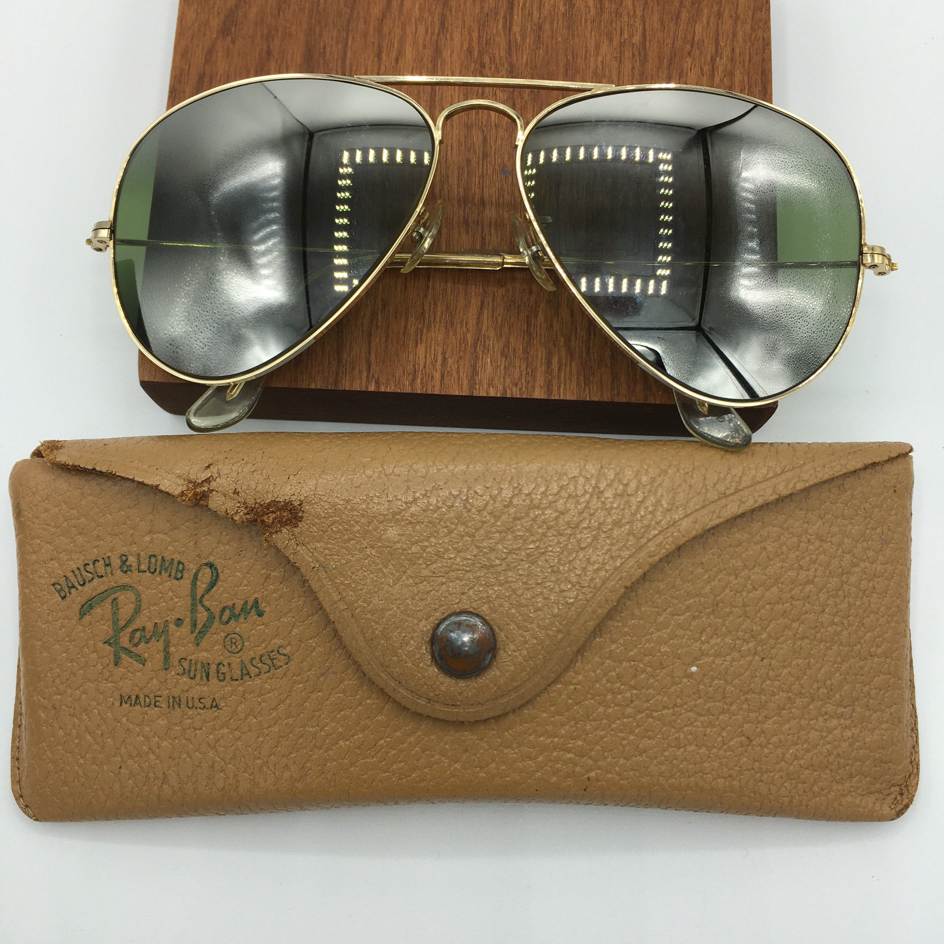 diagonal Tigre literalmente Vintage B & L Ray Ban USA 1/10 12K GF 58mm DGM lente espejada - Etsy España