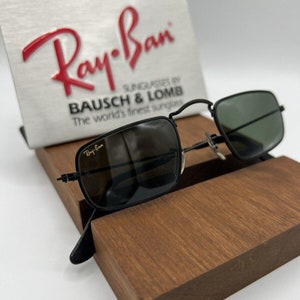 Vintage Ray Ban BL Classic Collection IV 45mm G15 Black Sunglasses NEW image 1