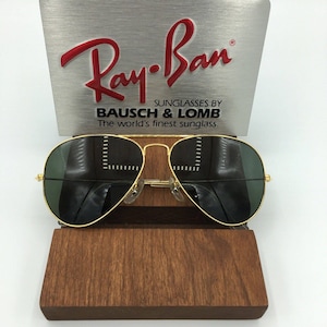 Vintage Ray Ban B&L Classic G15 Aviator USA 58mm Sunglasses NOS