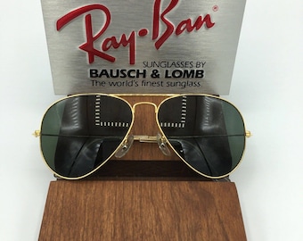 小物 B&L Ray-Ban Vintage Aviator 80s' G15 1980's 62MM VINTAGE B&L RAY-BAN W0229 GEP G15 OUTDOORSMAN II