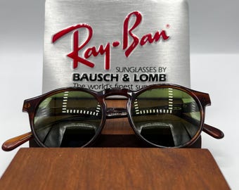 ヴィンテージ B&L レイバン サングラス W0931 ギャツビー スタイル 1 べっ甲柄 グリーンレンズ