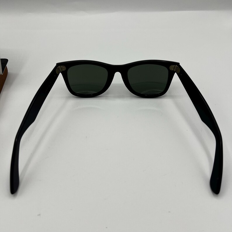 VINTAGE B&L Ray Ban L1723 Blue Street Neat Wayfarer 5022-zonnebril afbeelding 20