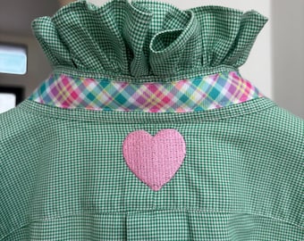 One-of-a-Kind Upcycled Button-Down Shirt