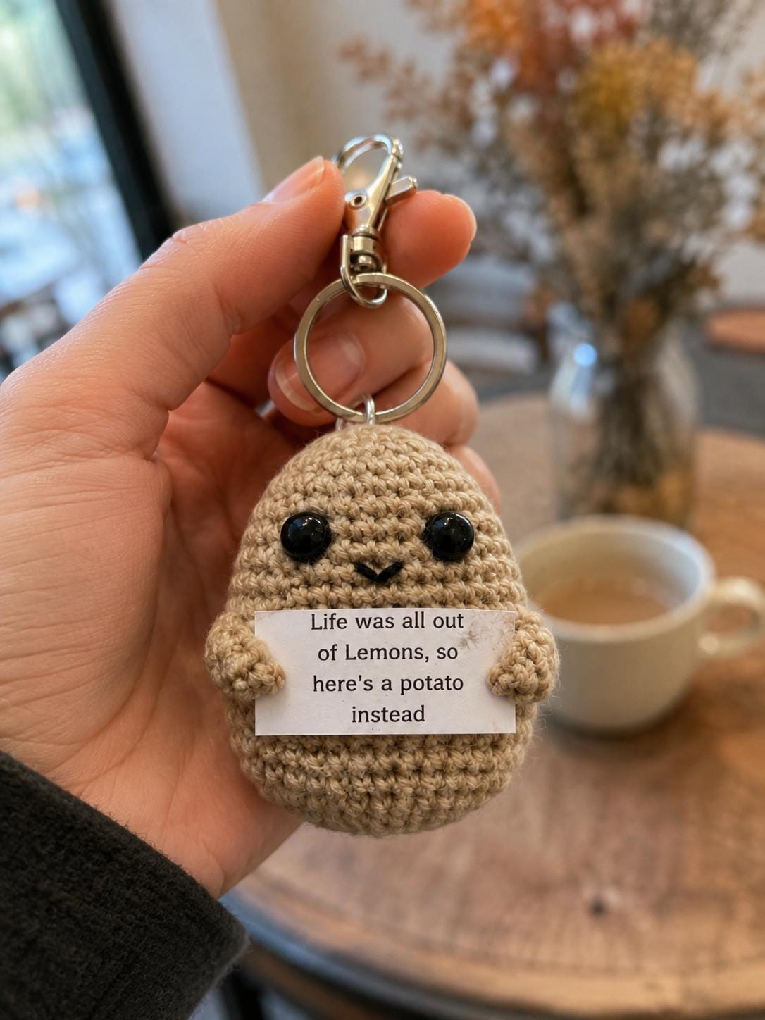 Potato Keychain - Etsy