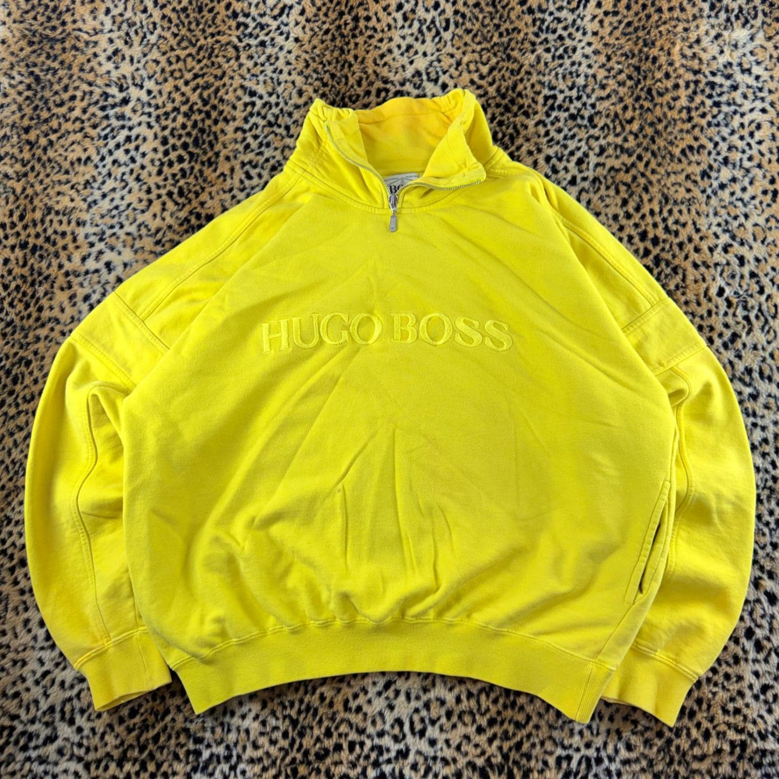 Vintage Hugo Boss Sweater - Etsy