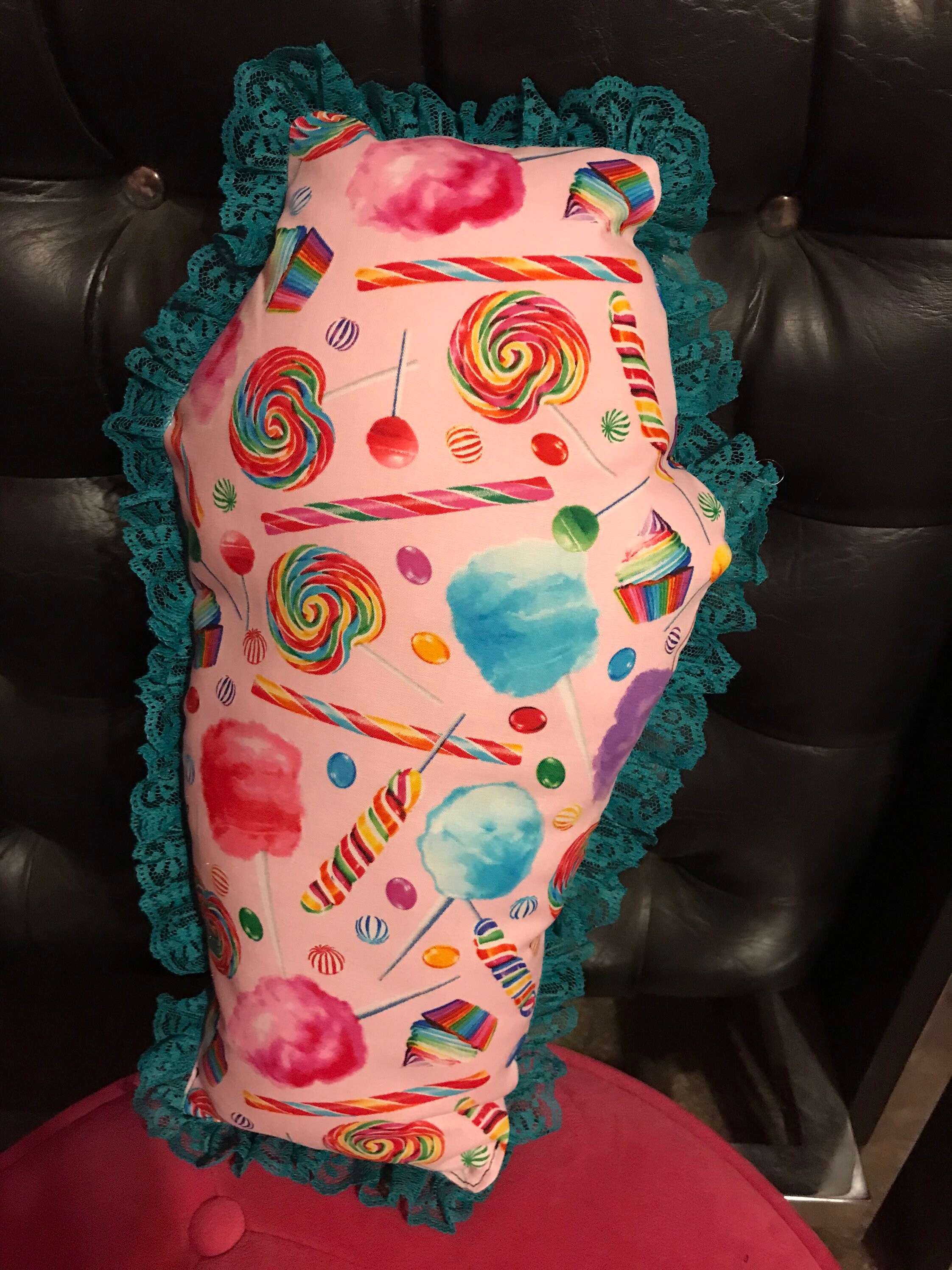 Coffin Pillow Rainbow Candy Etsy