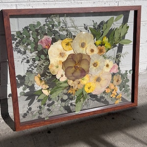 Custom Pressed Flower Preservation | Pressed Flowers | Wedding Flowers | Memorial Flowers | Wedding Bouquet Preservation | Pressed Florals
