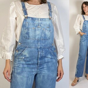 Womens Denim Dungaree Suspender Skirt Baggy Overall Dress Jeans Pinafore  Loose