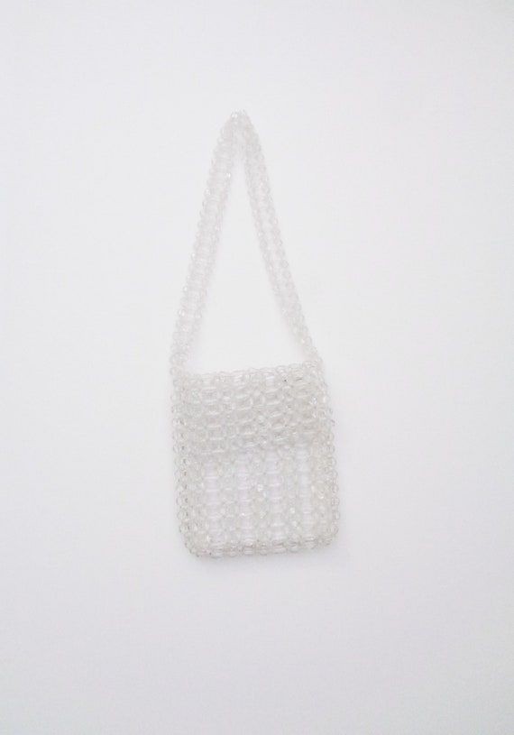 Vtg 60s CRYSTAL BEADED Bag!