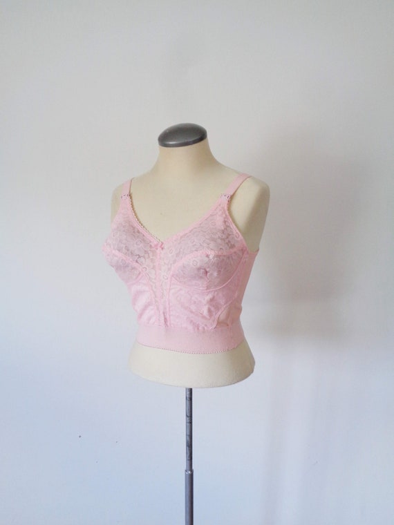 baby pink bralette