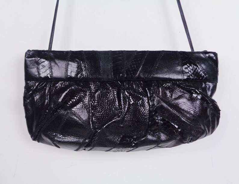 Vtg 80s AVANT GARDE Long SNAKE Bag!