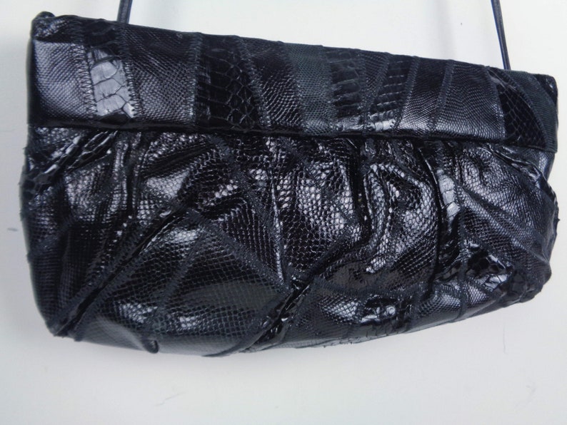 Vtg 80s AVANT GARDE Long SNAKE Bag!