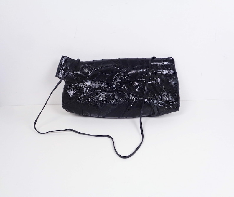 Vtg 80s AVANT GARDE Long SNAKE Bag!