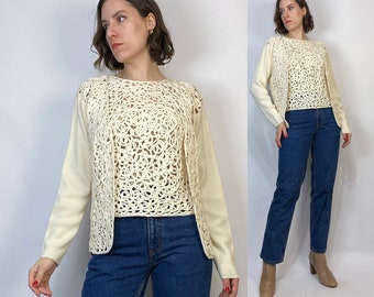 90s Sweater Set - Etsy