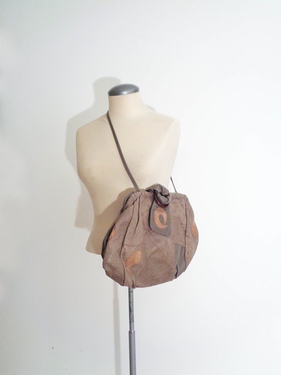 Vtg 80s AVANT GARDE Long SNAKE Bag!
