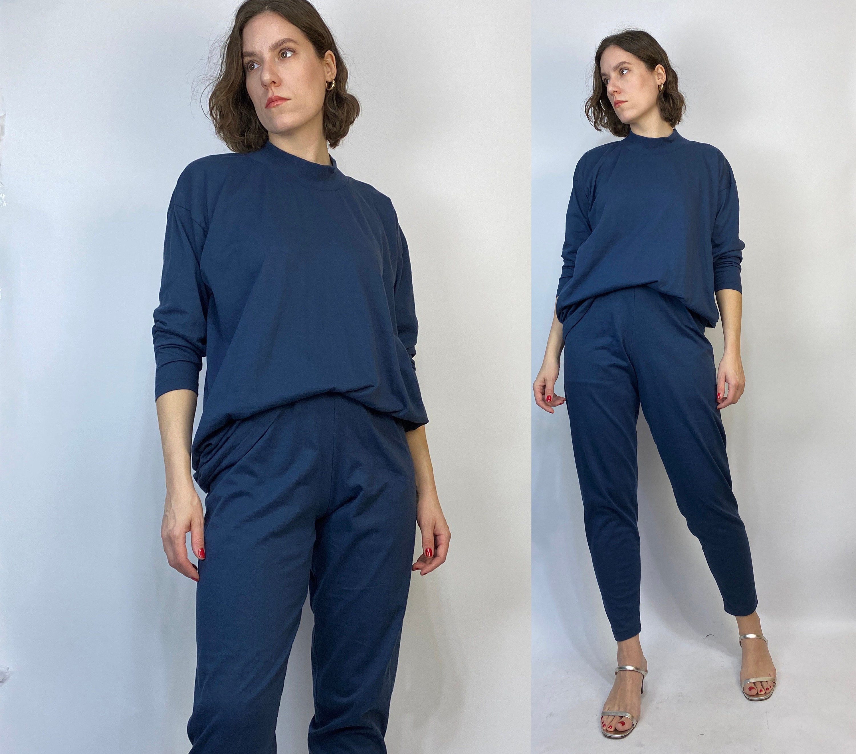 Navy Blue Joggers for Women -  Canada