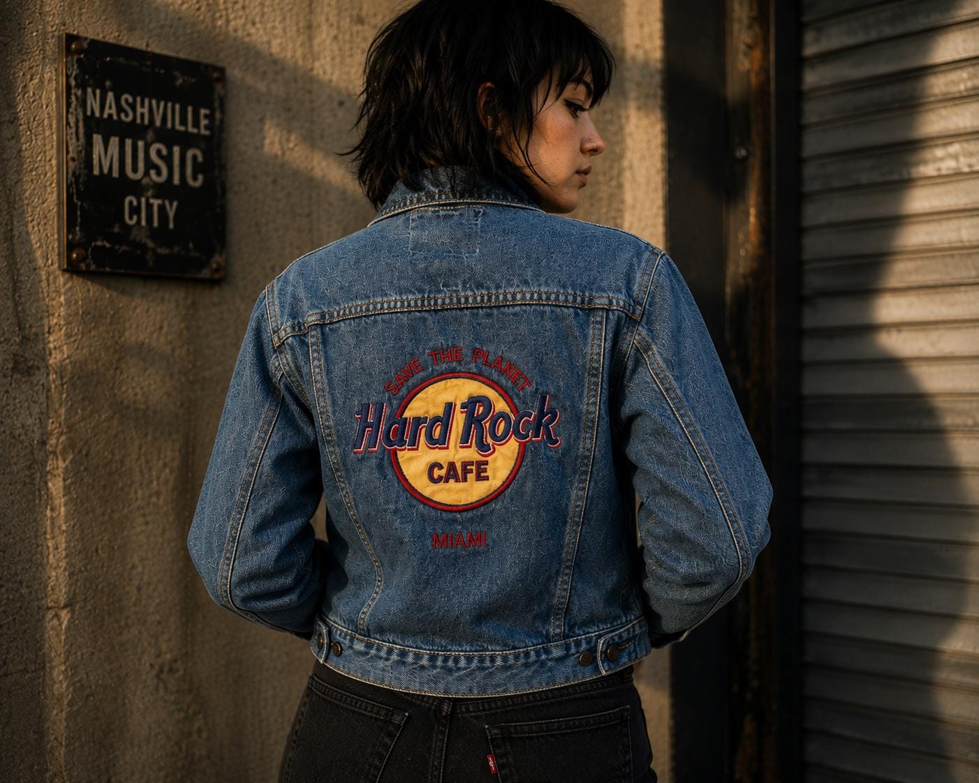 Hard Rock Cafe Denim - Etsy