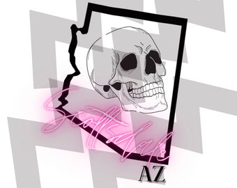 Az image, AZ PDF, AZ fan, shirt idea, Arizona digital download