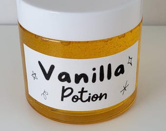 Vanilla potion 6oz handmade slime - Cryztalslime