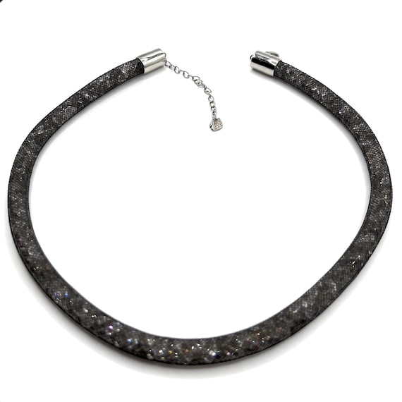 Swarovski Stardust Choker, Vintage Stardust Necklace