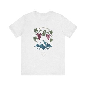 Georgian Grapevine Shirt, Caucasus Wine Country Tee, Sakartvelo Gift, Republic of Georgia T-Shirt, Georgian Roots Heritage Gift image 2