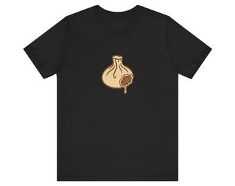 Maglietta Khinkali, Maglietta cibo georgiano, Regalo Sakartvelo, Maglietta Repubblica di Georgia, Regalo per buongustai dalle radici georgiane, Maglietta Ravioli di Tbilisi