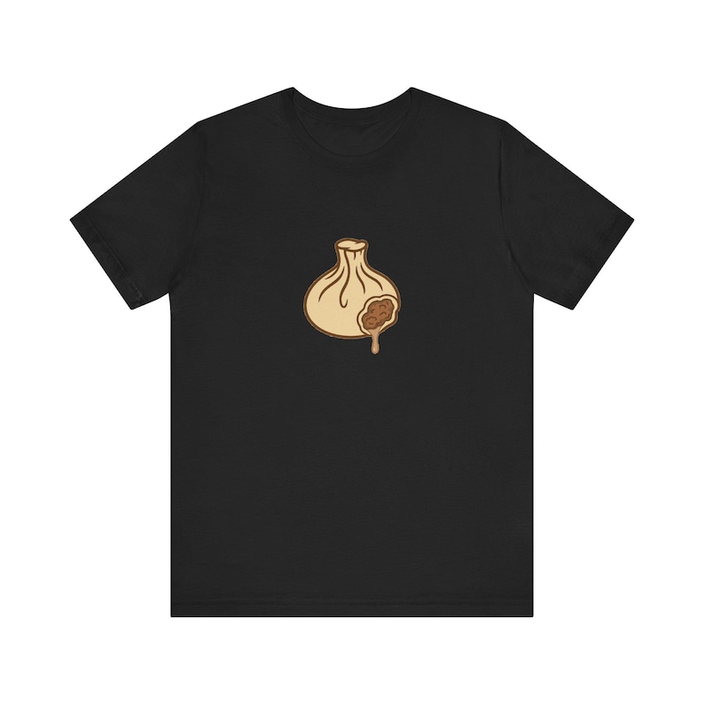 Khinkali Shirt, Georgian Food Tee, Sakartvelo Gift, Republic of Georgia T-Shirt, Georgian Roots Foodie Gift, Tbilisi Dumpling Tee image 1