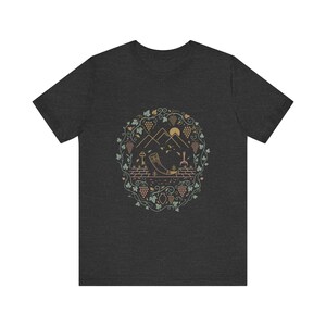 Georgian Drinking Horn Shirt, Kantsi Marani Wine Tee, Sakartvelo Gift, Republic of Georgia T-Shirt, Georgian Roots Wine Gift image 2