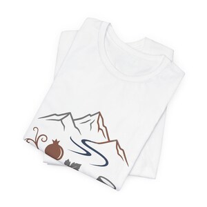 Georgisches Granatapfel-Shirt, Kantsi-Horn-Trauben-T-Shirt, Sakartvelo-Geschenk, T-Shirt der Republik Georgien, Geschenk mit georgischen Wurzeln im Kaukasus Bild 3