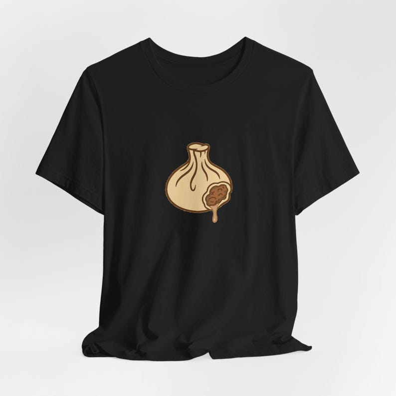 Khinkali Shirt, Georgian Food Tee, Sakartvelo Gift, Republic of Georgia T-Shirt, Georgian Roots Foodie Gift, Tbilisi Dumpling Tee image 4